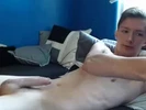 Jeune minet rouquin s'exhibe en webcam
