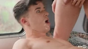 Twink im Wohnmobil gefickt — Jake Preston, Maverick Sun