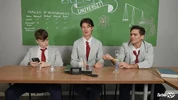 Dreier im Klassenzimmer — Jake Preston, Luke Connors, Damian Night