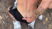 Guillaume Wayne & Wolf Rayet – Sexo hot na mata de pinheiros