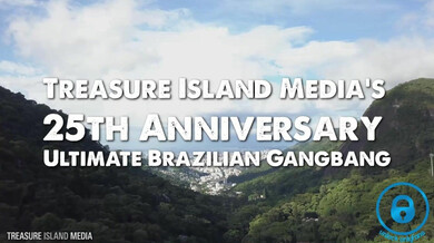 Gangbang con 25 tíos para el ninfo Petrick Garcia