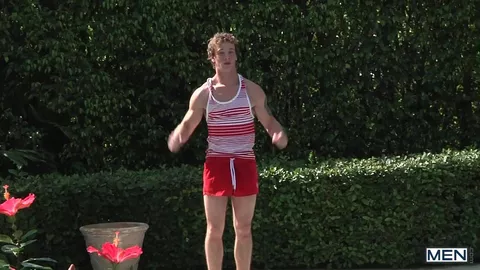 Touze estivale au bord de la piscine – Asher Hawk, Dalton Pierce, Donny Forza, Jack King, Johnny Forza