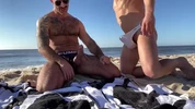 Adam Killian und Ruslan Angelo ficken am Strand