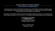Sean Xavier et Alpha Wolfe