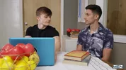 Tutoría y follada – Jake Preston, Kane Fox & Caleb Manning