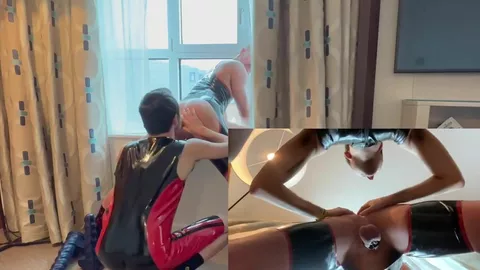 Levando fist na janela