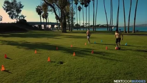 Aquecimento de futebol