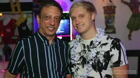 Backstage con i twink di Helix Studios