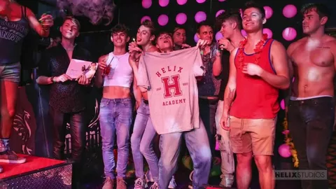 Backstage con los twinks de Helix Studios