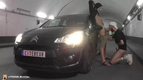 Thug árabe comido num túnel