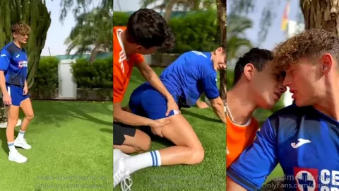 Entrainement de foot – Melvin & Alann