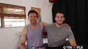 Alto y guapo — Max Harden y Calvin Russe en flip fuck
