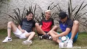¡Los futboleros se follan entre ellos! – Felipinho, Lucas Ferrari y Rick Vilela