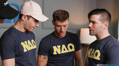 La salope de la fraternité - Justin Matthews, Elliot Finn, Jayden Marcos, Evan Knoxx
