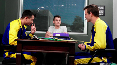 Trío en el aula – Scott Finn, Trevor Harris & Kyle Wyncrest