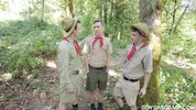 Le maitre scout *b*s* de ses scouts — Colton McKeon , Jack Bailey , Greg McKeon