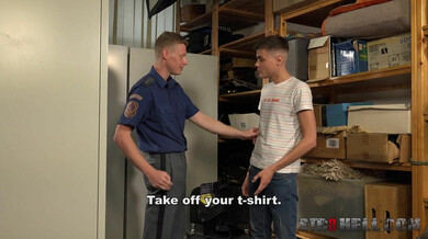 Eli & Radek RAW – Airport Security – Bareback