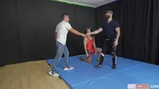 Masyn Thorne, Jax Thirio & Jake Nicola – Wrestling Grind – Bareback