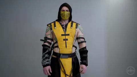 Muscle cosplay russe