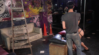 Un jeune homme se fait baiser la bouche et le cul par une grosse bite – Fabrice Rossi, Diego Diaz