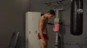 Guapete pajeado en el gym
