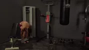 Guapete pajeado en el gym