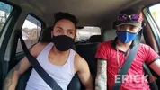 Le passager suce le chauffeur UBER – Erick Diaz & Lucas Vitti