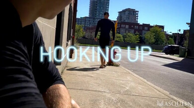 Pega casual — Gabriel Clark e Travis Connor