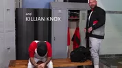 Rasé par son beau père dans les vestiaires — Killian Knox, Adrian Rose