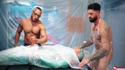 Momificado y follado — Dillon Diaz, Alpha Wolfe & Isaac X