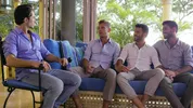 Pol Prince, Vlad Stark, et Nico Zett dans un trio bareback