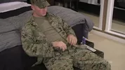 Si impala sul cazzo di un marine USA etero