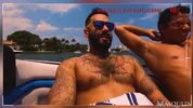 Touze sur yacht — Armando De Armas, Jay Seabrook, Nick Milani, Rikk York