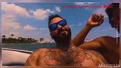 Touze sur yacht — Armando De Armas, Jay Seabrook, Nick Milani, Rikk York