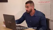 Verschluck dich nicht an meinem Schwanz!