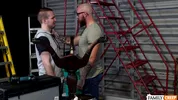 Mon beau père me baise a la menuiserie – Dustin Steele & Devin Tyler