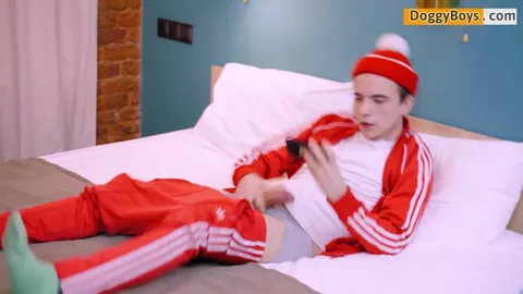 Une fontaine de sperme de minet