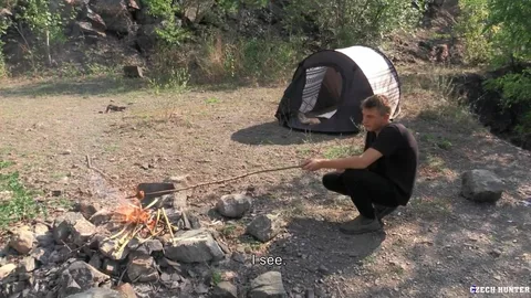 On me suce au camping !
