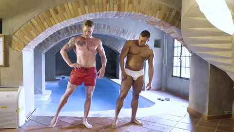 Cuzinho obediente para ativo musculoso – Brock Magnus & Shawn Reeve