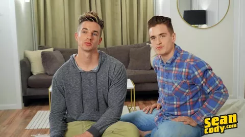 Défonce et faciale entre beaux gosses – Garrett & Nikolai