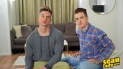 Polvo duro y corrida en la cara entre guapos – Garrett & Nikolai