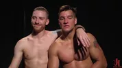 Bel étalon hétéro musclé, attaché et baisé – Jordan Boss & Sebastian Keys