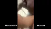 Follado por un chico negro en la escalera