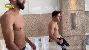 Un verdadero chico malo — Victor Ferraz, Amir Laden y Thiago Albuquerque