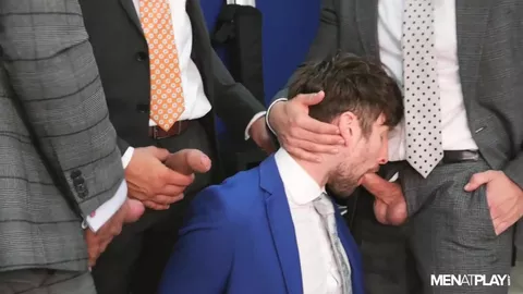 O ano no escritório termina em putaria real — Diego Reyes, Drew Dixon, Joe Gillis & Sir Peter