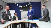 L’année au bureau se finit en défonce royale — Diego Reyes, Drew Dixon, Joe Gillis & Sir Peter