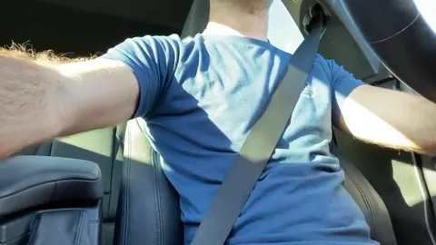 Excité sur la route