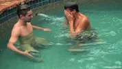 Fellation sous l'eau – Johnny Rapid & Johnny Bandera