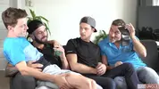 2 frères au service de leur beau père et son ami – Benjamin Blue, Romeo Davis, Manuel Skye & Edward Terrant