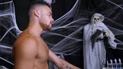 Harte Doppelpenetration zu Halloween – Carter Woods, Beaux Banks & Isaac Parker